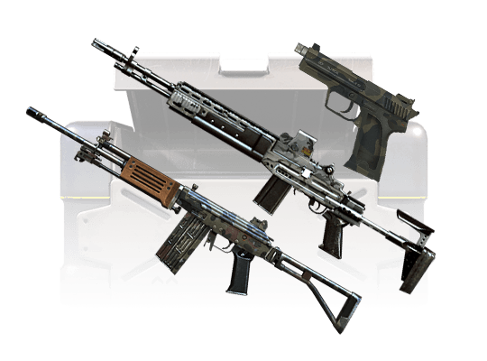 Forest Camo Crate